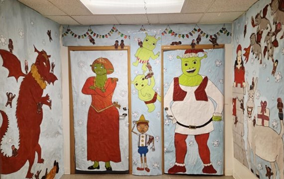 Jólahurðs sigurvegarar Háaleitisskóla 2025-2026