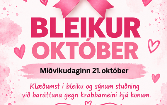 Bleikur október