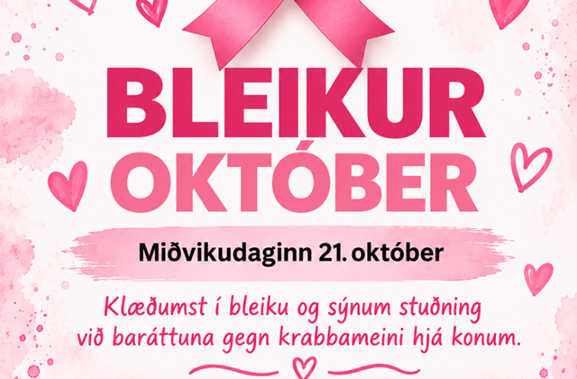 Bleikur október