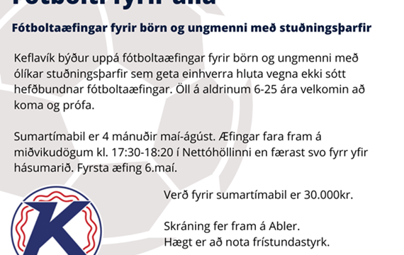 Fótbolti fyrir alla