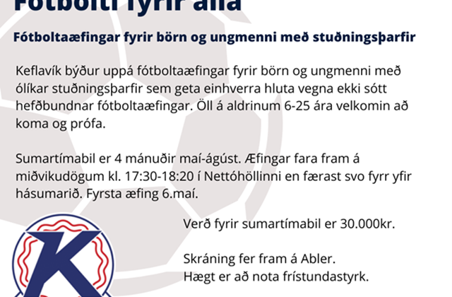 Fótbolti fyrir alla
