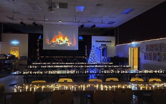 Hátíðarmatur og jólaleg stund