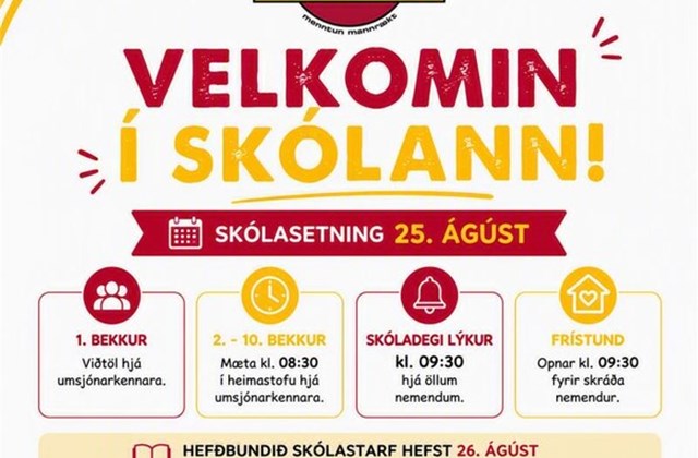 Skólasetning Háaleitisskóla
