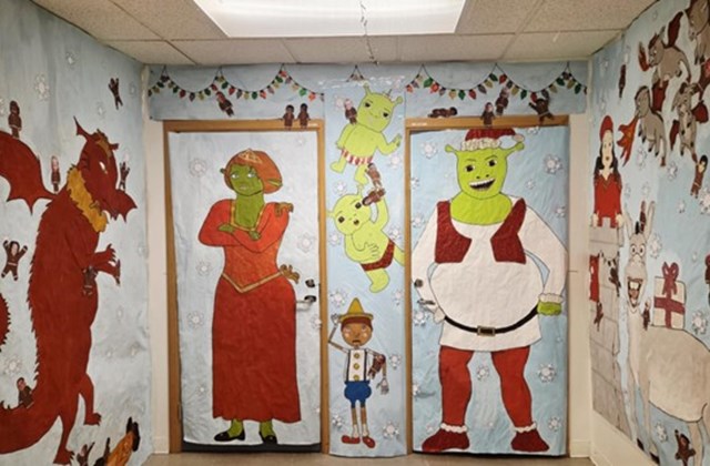 Jólahurðs sigurvegarar Háaleitisskóla 2025-2026