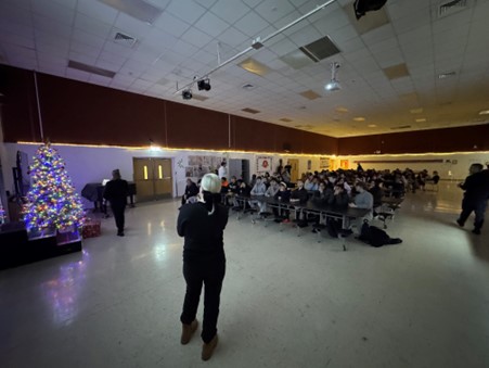 Elísabet Thoroddsen og Bergrún Íris Sævarsdóttir í heimsókn