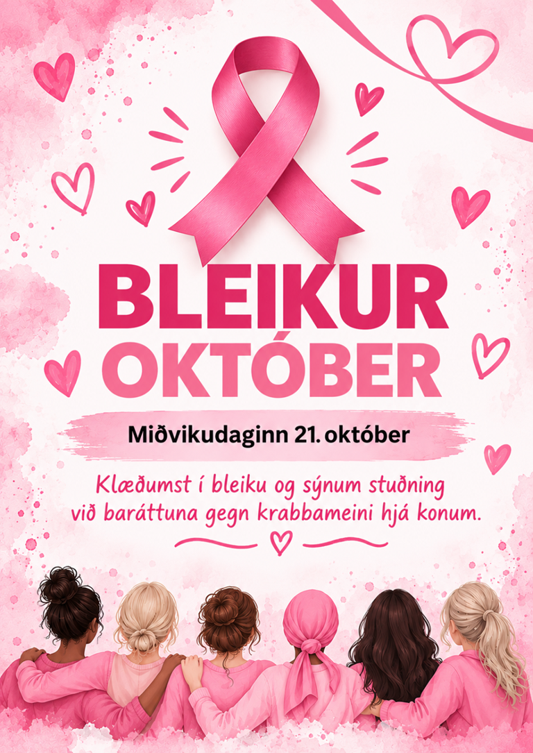Bleikur október 