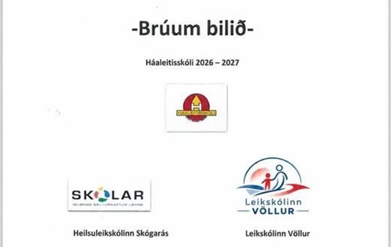 Brúum bilið - samstarf við leikskólana Skógarás og Völl