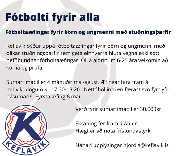 Fótbolti fyrir alla