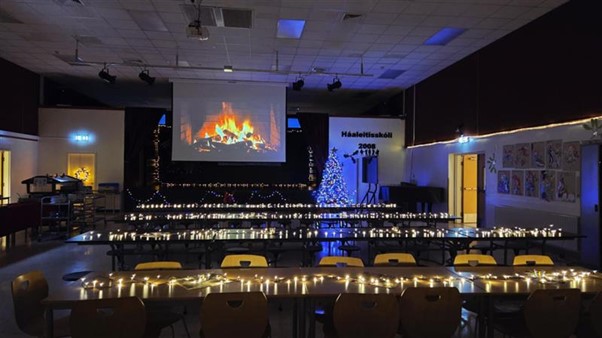 Hátíðarmatur og jólaleg stund