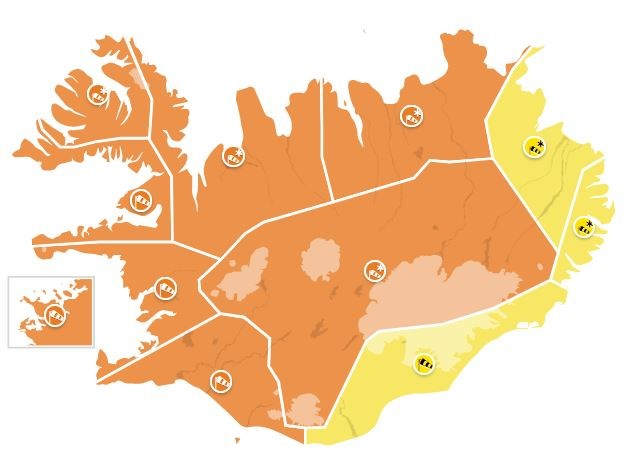 Röskun á skólastarfi vegna óveðurs