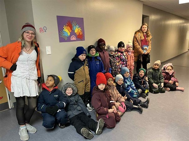 Jólagleði í leikskólanum Skógarás