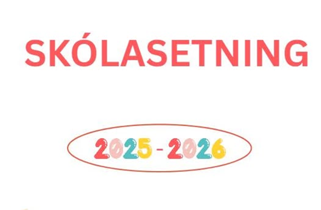 Skólasetning 2025-2026