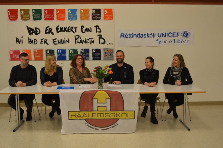 Háaleitisskóli verður UNICEF réttindaskóli
