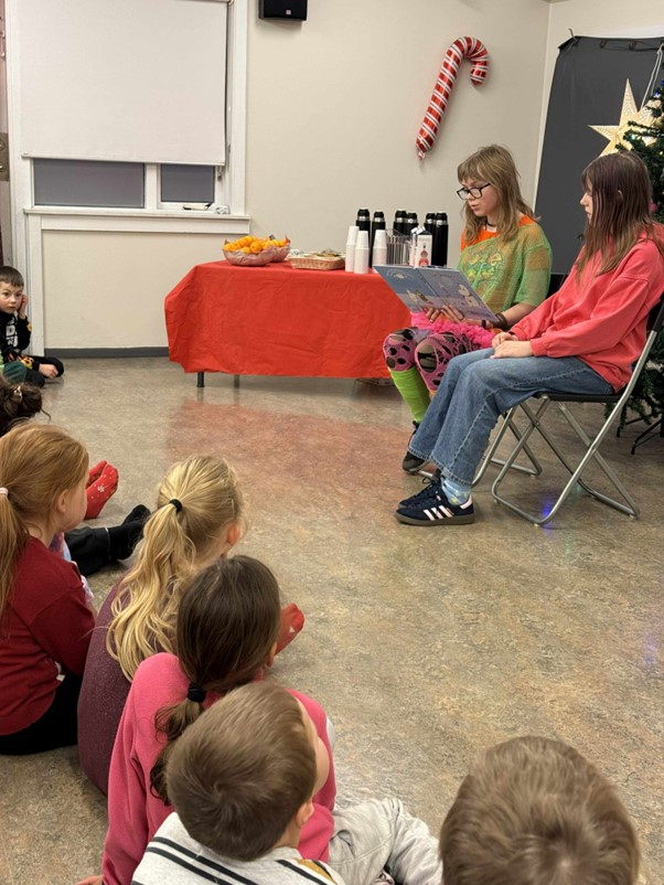 Jólastund á leikskólanum Velli