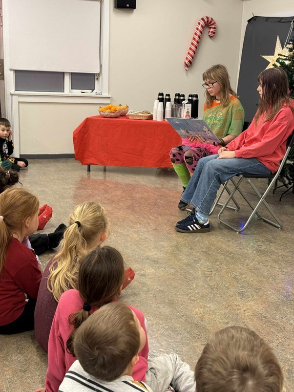 Jólastund á leikskólanum Velli