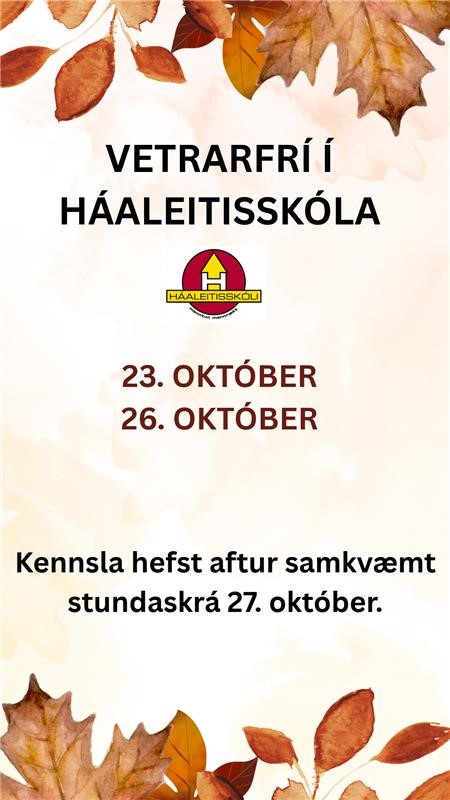 Vetrarfrí