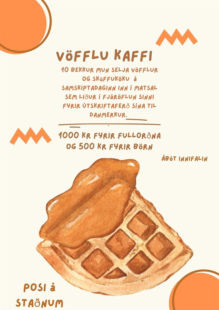 Vöfflu kaffi